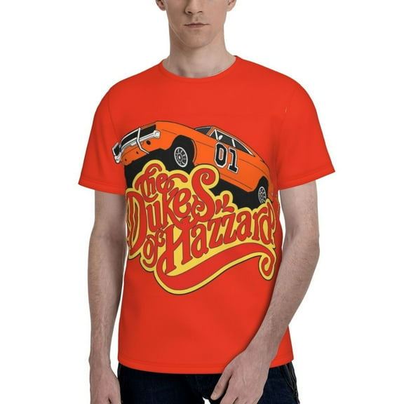 Unisex Adult Dukes Haz-zard TShirt Graphic Tee Shirts Short Sleeve Summer Tops For Men Womens