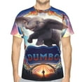 thumbnail image 1 of Unisex Adult Dumbo T-Shirts, 3D Graphic Novelty Shirts Crewneck Short Sleeve Tees for Men Women, 1 of 8