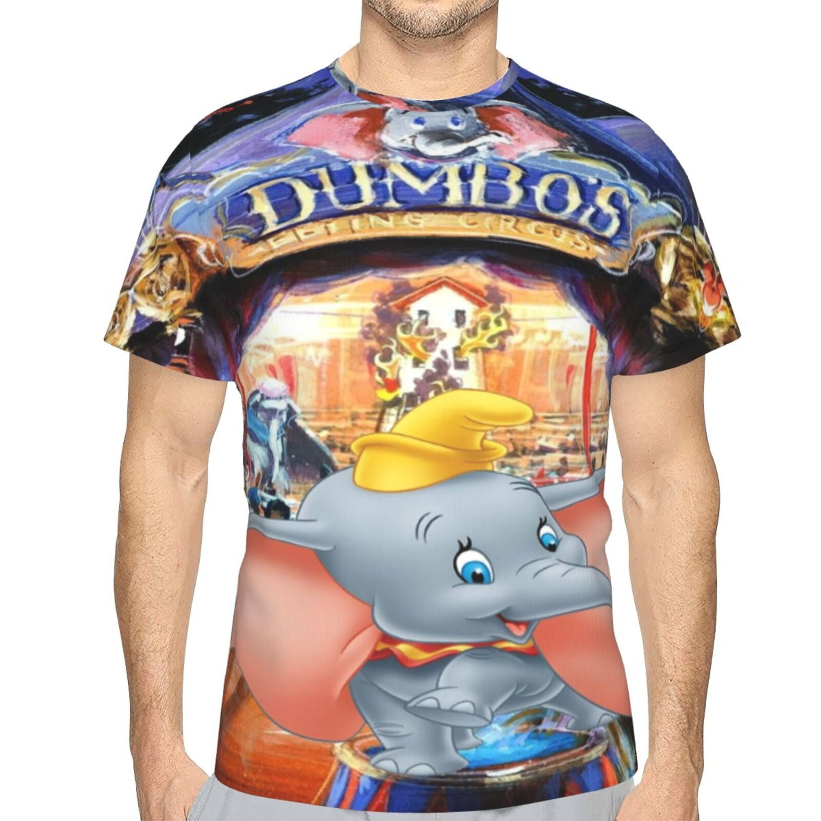 トップス thetoe Dumbo short sleeve shirt Dumbo T Shirt For Men Women, Graphic Print Casual Unisex
