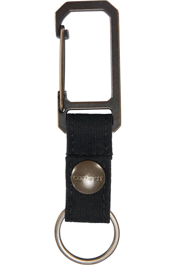 Unisex Adult Durable Metal Key Keeper, Belt Loop Key Ring Holder with Self-Locking Metal Gate Clip for Car/Home Keys