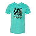 thumbnail image 1 of Unisex Adult Fit It's Not Dog Hair It's Canine Confetti Short Sleeve T-shirt-Green Triblend-Small, 1 of 4