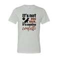 thumbnail image 1 of Unisex Adult Fit It's Not Dog Hair It's Canine Confetti Short Sleeve T-shirt-White Fleck Triblend-medium, 1 of 4