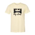 thumbnail image 1 of Unisex Adult Fit My Dog is Kind of An Important Person Short Sleeve T-Shirt-Pale Yellow Triblend-Medium, 1 of 4