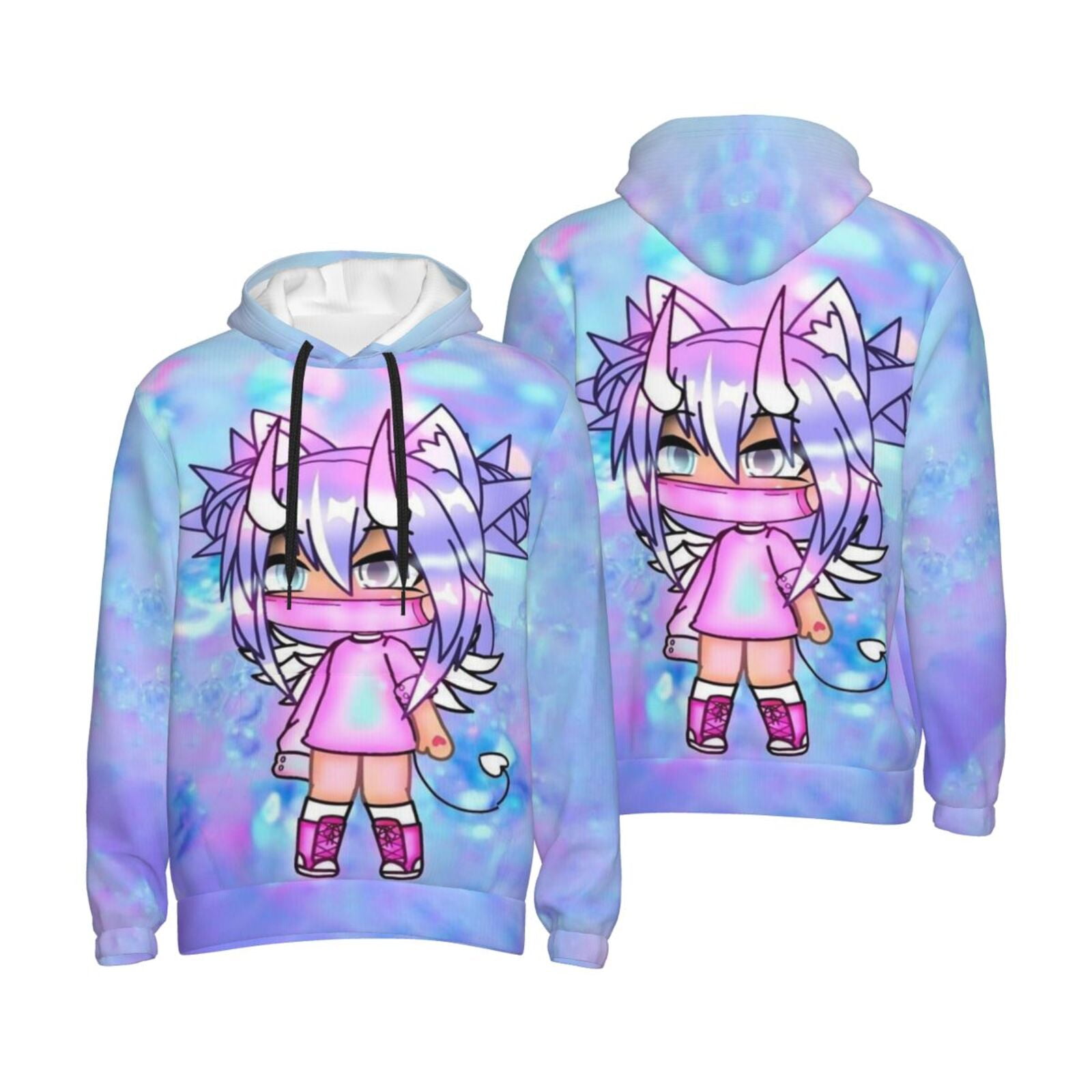 Unisex Adult Galaxy Gacha Life Hoodies 3d Graphic Novelty Pullover Hoodies  Sweatshirt With Pockets For Men Women - Walmart.com