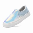 thumbnail image 1 of Unisex Adult Glitter Slip-On Shoes Fashion Low Top Sparkly Sneakers Casual Shiny Sequin Tennis Walking Shoes, 1 of 7