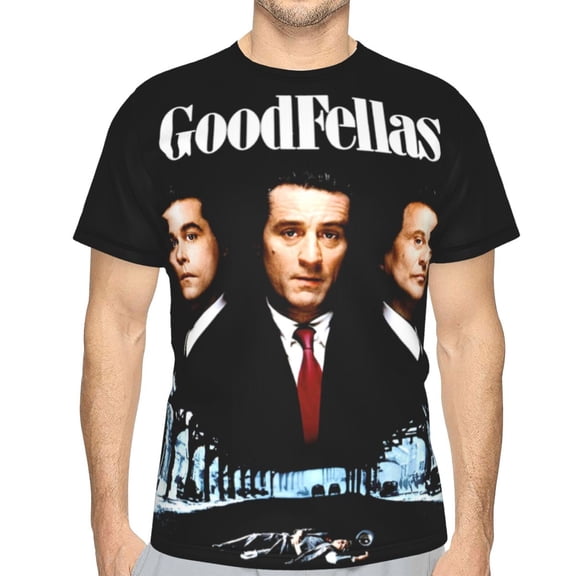 Unisex Adult Good-fella T-Shirts, 3D Graphic Novelty Shirts Crewneck Short Sleeve Tees for Men Women