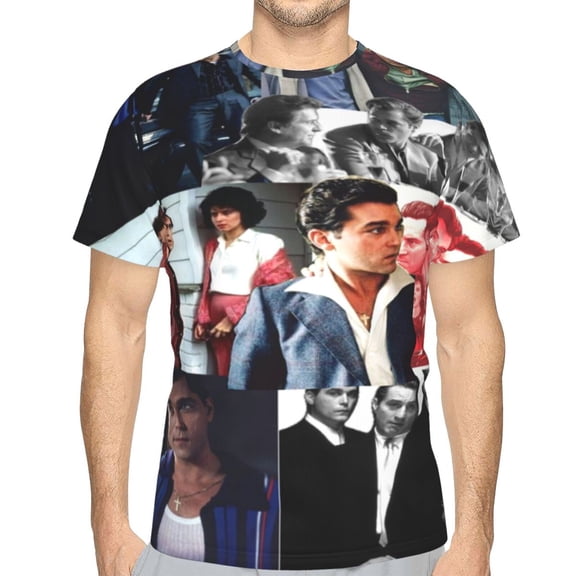 Unisex Adult Good-fella T-Shirts, 3D Graphic Novelty Shirts Crewneck Short Sleeve Tees for Men Women