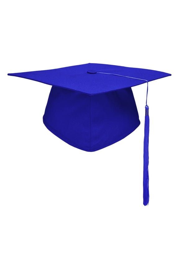 Unisex Adult Graduation Cap With Tassel - Versatile Polyester Hat for Commencement Ceremonies, Celebrations, and Formal Events, One Size Fits All