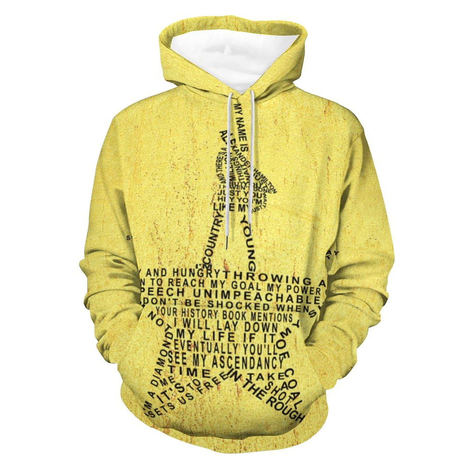 Unisex Adult Hamilton The Musical Pullover Hoodie Novelty Anime