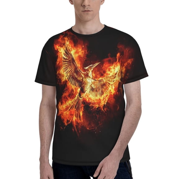 Unisex Adult Hunger Movie Game TShirt Graphic Tee Shirts Short Sleeve Summer Tops For Men Womens