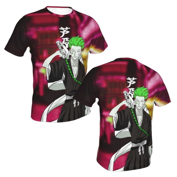Unisex Adult Hunter X Hunte T-Shirts, 3D Graphic Novelty Shirts Crewneck Short Sleeve Tees for Men Women