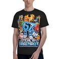 thumbnail image 1 of Unisex Adult Italian Animal Brainro Graphic Tee Shirts Funny Cartoon 3D Print Short Sleeve T Shirts for Mens Womens, 1 of 8