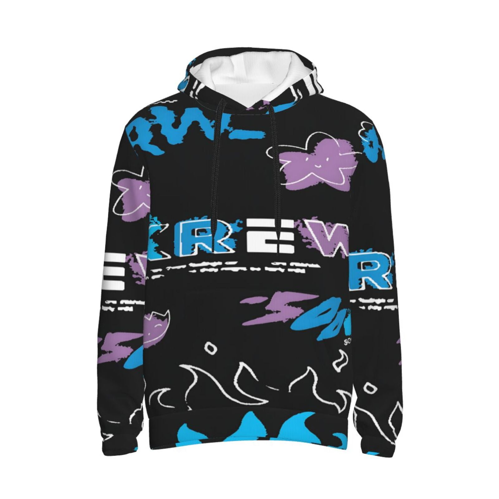 Unisex Adult Badtz Maru Hoodies 3D Graphic Novelty Pullover Hoodies Sweatshirt With Pockets For Men Women - View #8