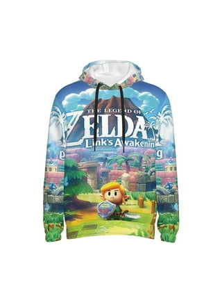 Sweat À Capuche Homme The Legend of Zelda Anime Hoodie Zippé Veste  Sweatshirts À Capuche Ado Garcon Cosplay Plus Épais Chaud Hiver Sweat-Shirt  Veste Noir 3XL : : Mode