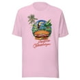 thumbnail image 1 of Unisex Adult Lightweight Paradise Cheeseburger Tropical Toucan Beach T-Shirt, 1 of 4
