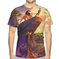 thumbnail image 1 of Unisex Adult Lion King T-Shirts, 3D Graphic Novelty Shirts Crewneck Short Sleeve Tees for Men Women, 1 of 8
