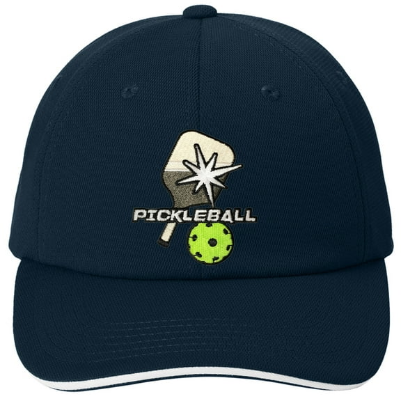 Unisex Adult Moisture-Wicking Pickleball Hat Cap, Classic Navy Blue