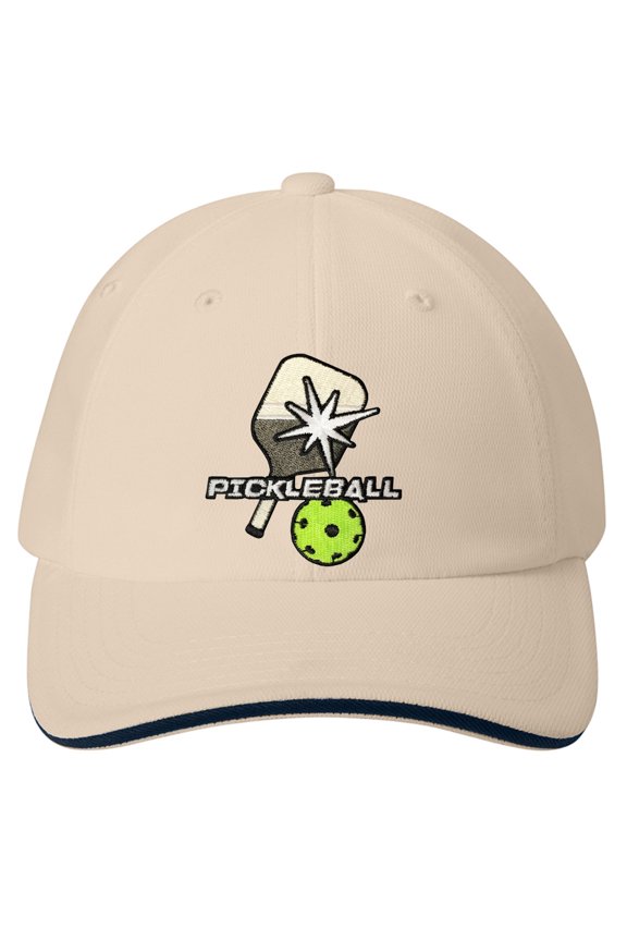 Unisex Adult Moisture-Wicking Pickleball Hat Cap, Stone