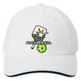 thumbnail image 1 of Unisex Adult Moisture-Wicking Pickleball Hat Cap, White, 1 of 3