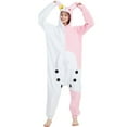 thumbnail image 1 of Unisex Adult Monomi Onesie Animal Monomi Pink Pajamas Homewear,Cartoon Monomi Jumpsuits Party Wear, 1 of 5