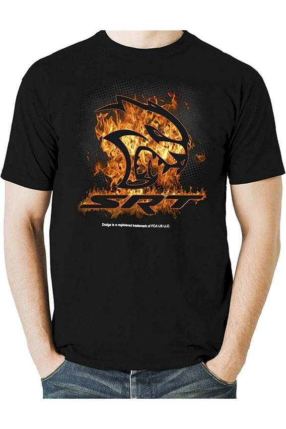 Unisex-Adult Officially Licensed Dodge Hellcat T-Shirt