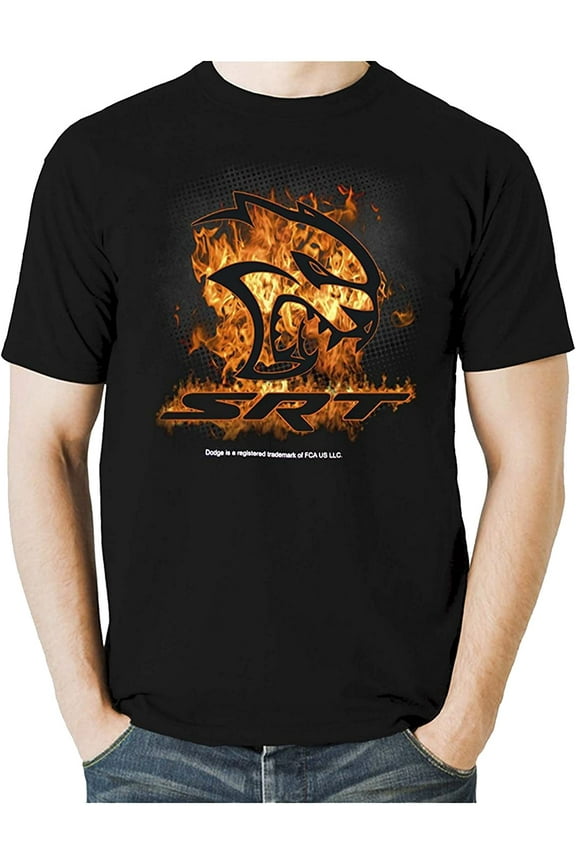 Unisex-Adult Officially Licensed Dodge Hellcat T-Shirt