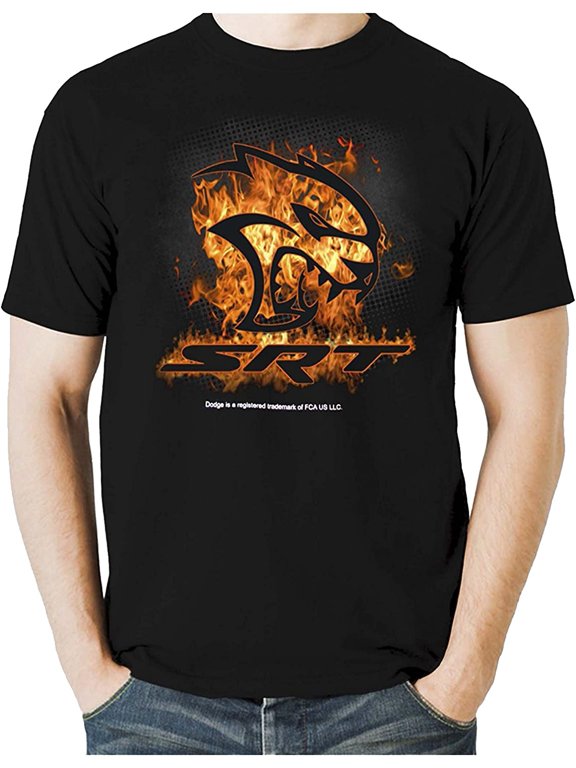 Unisex-Adult Officially Licensed Dodge Hellcat T-Shirt
