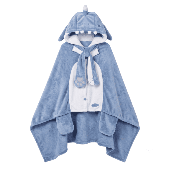 Unisex Adult One-Size-Fits-All Wearable Blanket Hoodie, Extra-Large Soft Sherpa Hoodie, Four Styles to Choose From, Suitable for Men, Kids, and Students