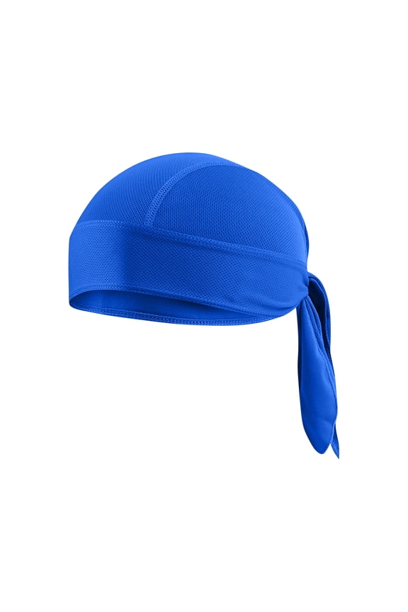 Unisex Adult Outdoor Sports Pirate Hat Cycling Headwrap Ice Silk Sweat Wicking Breathable Quick Dry Headgear for Men Women Running Fitness Under Helmet Cap