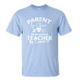 thumbnail image 1 of Unisex Adult Parent By Choice Homeschool Teacher By Short Sleeve T-shirt-Light Blue-4xl, 1 of 4
