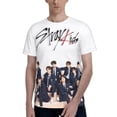 thumbnail image 1 of Unisex Adult SKZ Stray Korea Ki Graphic Tee Shirts Funny Cartoon 3D Print Short Sleeve T Shirts for Mens Womens, 1 of 8