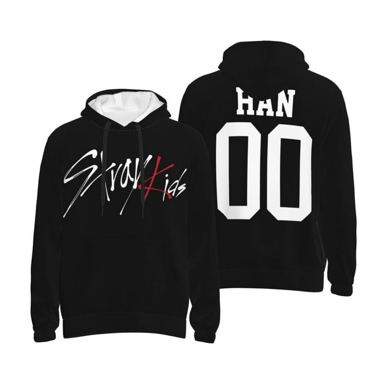 【未開封】 World is Over PULLOVER HOODIE Unisex Adult Stray Kids Han Pullover Hoodie With Pocket