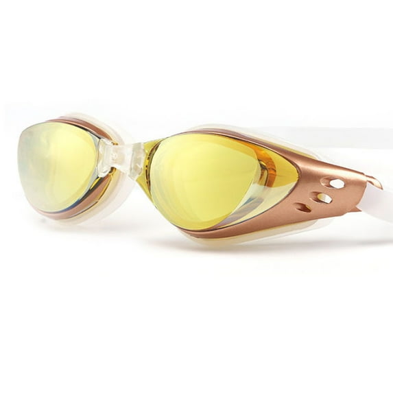 Unisex-Adult Swim Goggles Mirrored with Transition,Gold,Gold,F69638