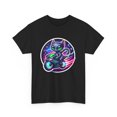 Unisex Adult T Shirt Alien Cat Sticker Nebula Motorcycle Cyber Punk Pet ...