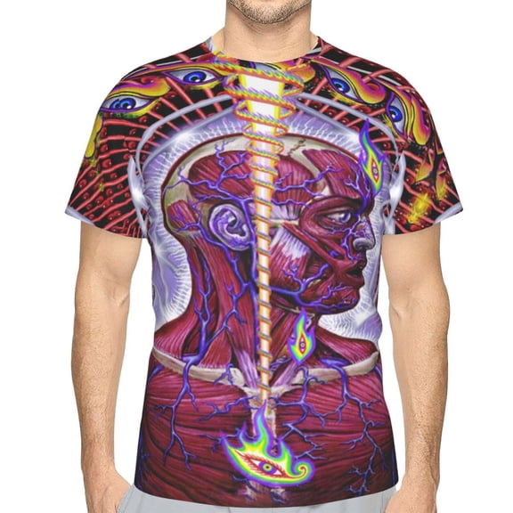 Unisex Adult Tool Lateralus T-Shirts, 3D Graphic Novelty Shirts Crewneck Short Sleeve Tees for Men Women