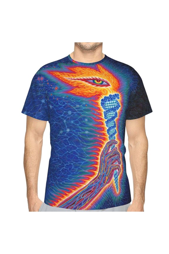 Unisex Adult Tool Lateralus T-Shirts, 3D Graphic Novelty Shirts Crewneck Short Sleeve Tees for Men Women