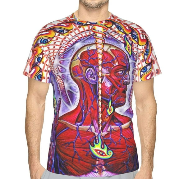 Unisex Adult Tool Lateralus T-Shirts, 3D Graphic Novelty Shirts Crewneck Short Sleeve Tees for Men Women