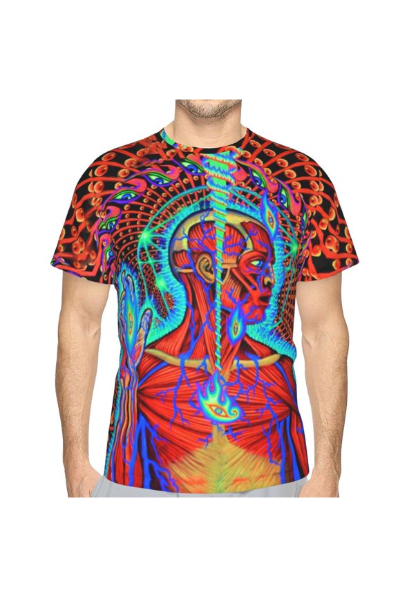 Unisex Adult Tool Lateralus T-Shirts, 3D Graphic Novelty Shirts Crewneck Short Sleeve Tees for Men Women