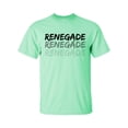 thumbnail image 1 of Unisex Adult Viral Dance Challenge Renegade Renegade Renegade Short Sleeve T-shirt-Mint-4xl, 1 of 4