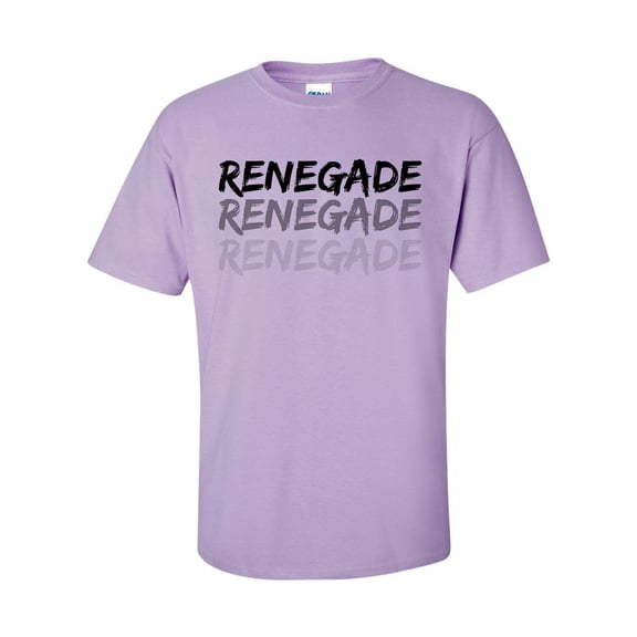 Unisex Adult Viral Dance Challenge Renegade Renegade Renegade Short Sleeve T-shirt-Orchid-4xl