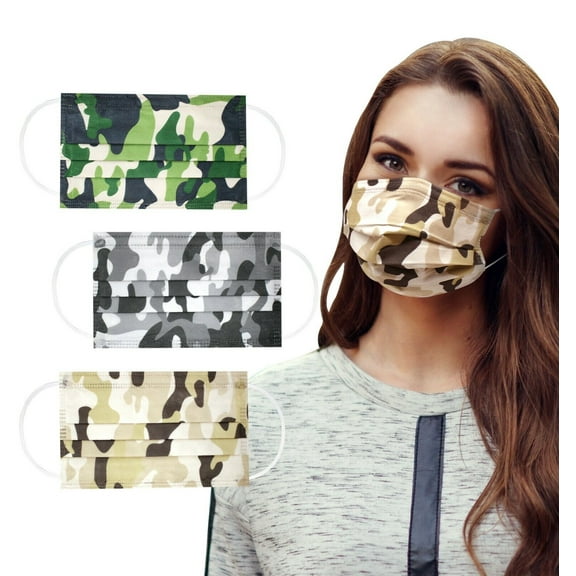 Unisex Adults Disposable Face Mask 50PC Each Box