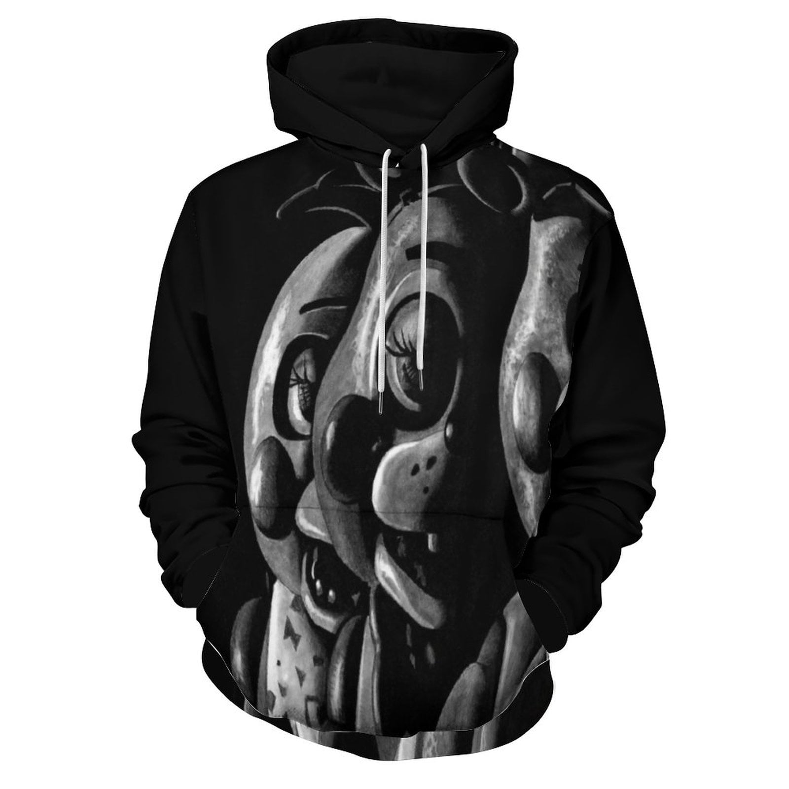 Five Nights at Freddy's Plush Bear and Sleeve Title Logo Adult