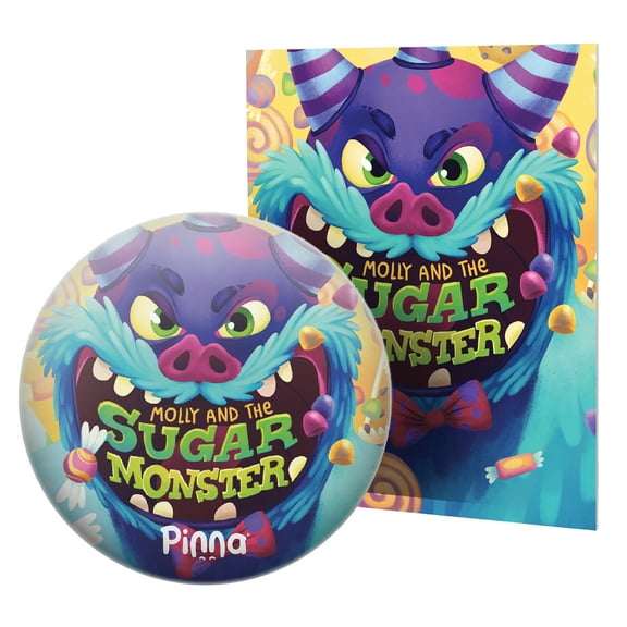 ONANOFF StoryShield Screen-Free Looping Audio Disk for StoryPhones (Molly + The Sugar Monster), STSH-MOLLY AND SUGAR MONSTER