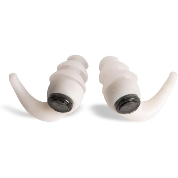 Unisex Adults Swim Earplugs Swimmers Moldable Comfortable Soft Silicone Water Ear Plugs Accessories Women and Men Gear Essentials, Clear, 1 Pair