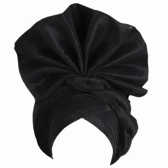 Unisex African Turban Head Wrap Stretch Auto Gele Headband Accessory
