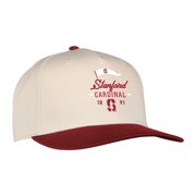 Unisex Ahead Cream Stanford Cardinal The 1995 Adjustable Hat