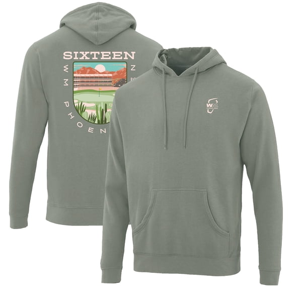 Unisex Ahead Green WM Phoenix Open Sixteen Seabrooke Fleece Hoodie