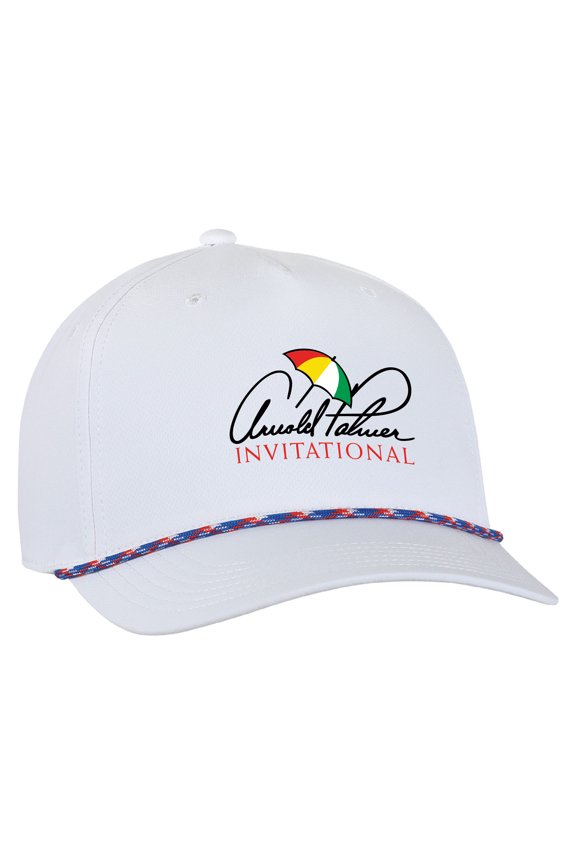 Unisex-Ahead White Arnold Palmer Invitational Alto Adjustable Rope Hat