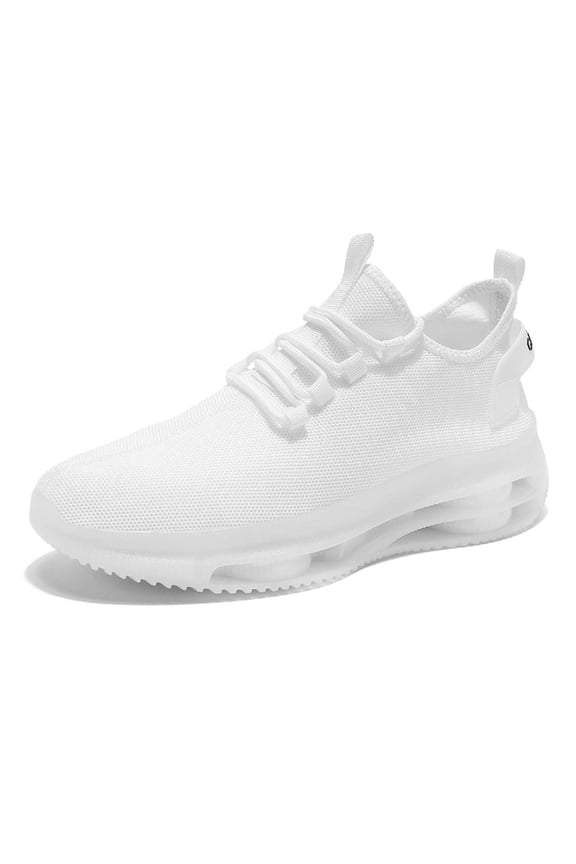 Unisex Air Cushion Sport Shoes - Breathable Running Walking Basketball Sneakers for Gym Cross Training