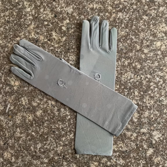 Unisex All-Season Mid-Length Stretch Gloves for Cycling, Hiking, Dancing & Outdoor Sports - 2pcs Set